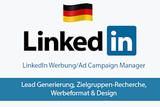 ihr linkedin ad campaign manager sein de und eng