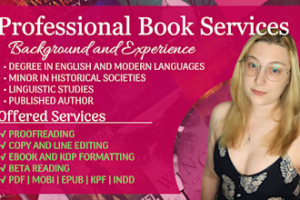 edit your fantasy or romantasy novel