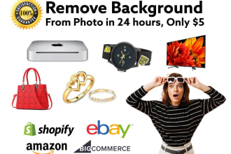 remove your image background and retouch urgently