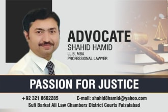 draft and serve legal notice for your desired outcome