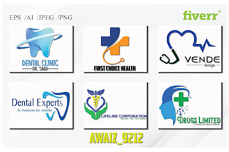 design medical,healthcare,dental and pharmacy logo