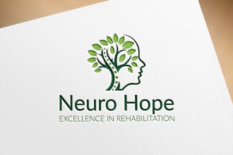 design medical fitness hospital healthcare and natural logo