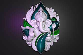 create any high quality 3d sculpture for your cnc machine or 3d printer