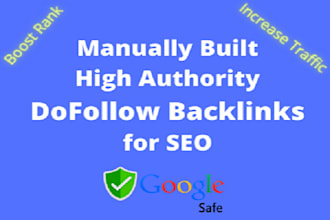 build high authority dofollow backlinks for SEO