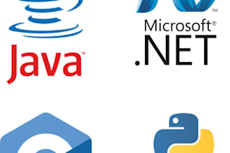 do c, cpp, python, and java project, tasks professionally