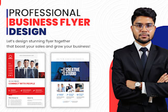 design a professional marketing flyer, leaflet design