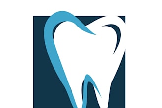 design eye catchy   dentist logo with my own creative thinking