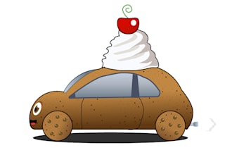 design a food cartoon for you
