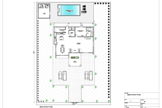 create a working drawing in auto cad