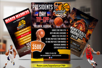 do awesome basketball baseball flyers poster