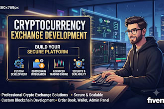 develop cryptocurrency exchange website like binance