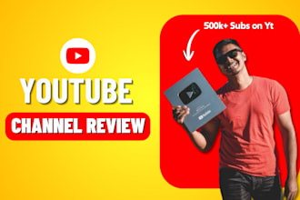 review your youtube channel, videos and provide actionable tips for growth