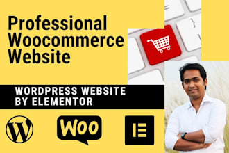 make woocommerce websites by elementor