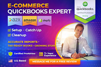 manage your shopify and amazon bookkeeping in quickbooks