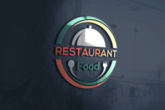 design food, restaurant, bbq, drink, cafe, and business logo