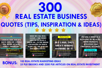 design 300 real estate business quotes