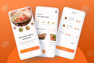 Hot Deals!  design professional mobile app UI UX design in figma