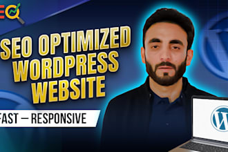 build responsive professional ecommerce, educational, user friendly website