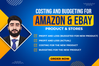 prepare profit and loss, yearly financial statements, income statement amazon