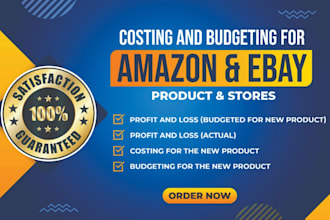 prepare profit and loss, yearly financial statements, income statement amazon
