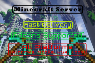 setup a minecraft bedrock server for you