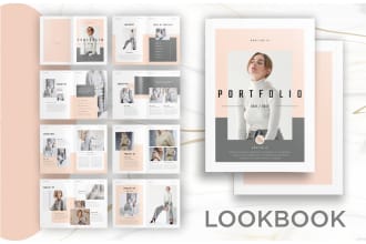 do professional and clickable digital lookbook, fashion catalog, and line sheet