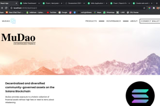 create web application using react js , next js tailwindcss and typescript