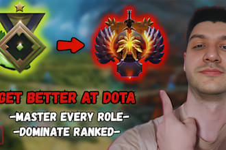 coach you to immortal rank in dota