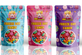 do stand up pouch design, bag design, packaging design