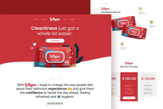 create a professional website design figma