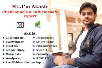 improve clickfunnels functionalities with custom programming