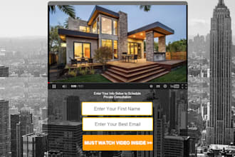 design GREAT landing page or squeeze page