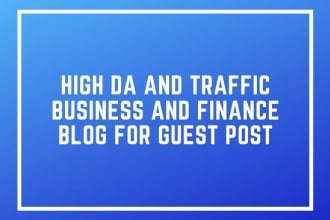 get a business and finance guest post