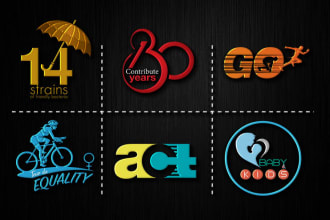 design your excellent event and anniversary logo