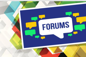 make 30 posts on your requested forum