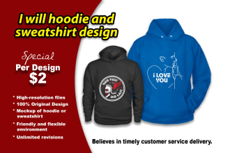hoodie and sweatshirt design