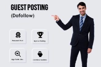 do quality traffic guest post on high da sites