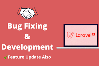 fix or develop in PHP, laravel, python and django
