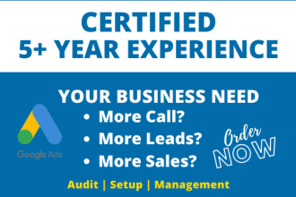 be google ads specialist for adwords setup expert campaign