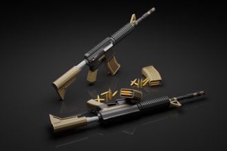 create stylized 3d assets for your game
