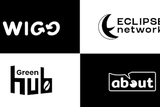 create a negative space logo for your business