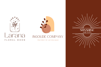 design beautiful botanical boho logo