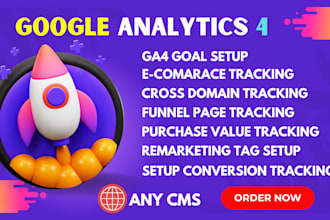 do fix or google analytics 4 setup, ga4 ecommerce tracking, ga4 via GTM