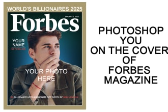 photoshop you on the cover of forbes magazine