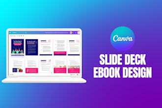 design canva PDF ebooks, workbooks, slides