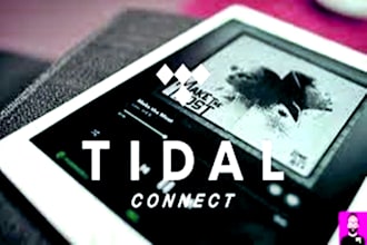 do real and organic tidal music promotion to active music lovers