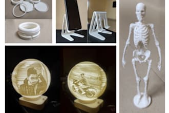provide 3d printed  model or files