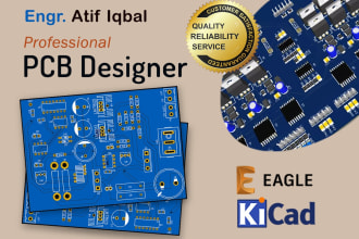 create pcb design and schematic design