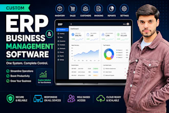 build custom erp and business management software