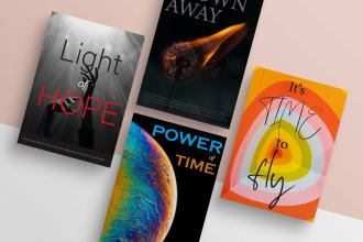 create unique book cover, book formatting and layout design